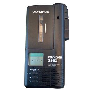 Olympus Pearlcorder S950 Microcassette Recorder